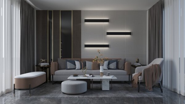 Immax NEO 07137-B - LED SMART Stmívatelné svítidlo LINEA LED/40W/230V + DO 76 cm