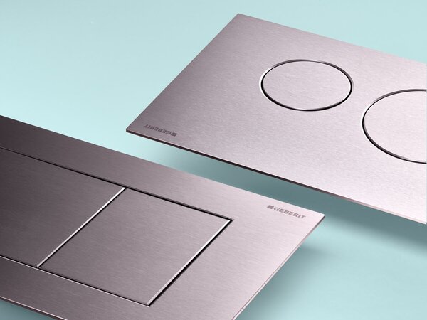 Geberit Sigma40 splachovací tlačítko pro WC ocel 115.629.FW.1