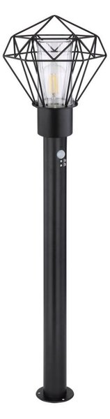 Globo 31357S - Venkovní lampa se senzorem HORACE 1xE27/15W/230V IP44