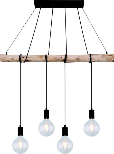 Globo 15439-4 - Lustr na lanku AUSTON 4xE27/60W/230V