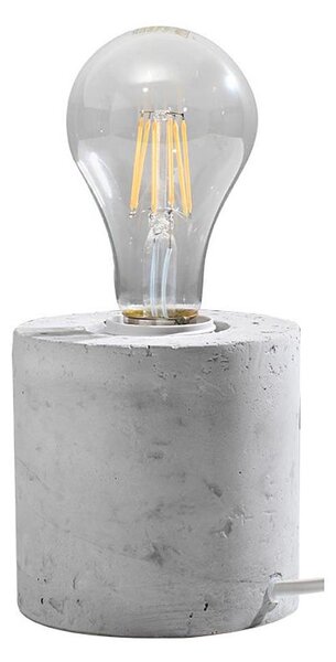Sollux SL.0680 - Stolní lampa SALGADO 1xE27/60W/230V beton