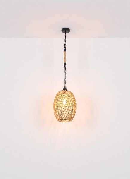 Globo 15670H - Lustr na řetězu HALIA 1xE27/60W/230V
