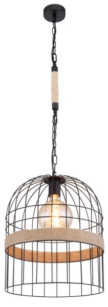 Globo 15677H1 - Lustr na řetězu HALIA 1xE27/60W/230V