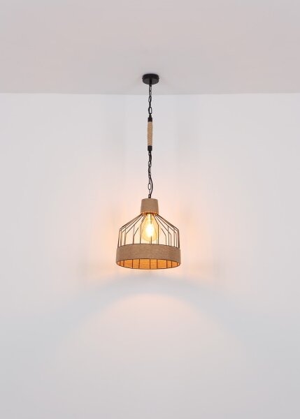 Globo 15674H1 - Lustr na řetězu HALIA 1xE27/60W/230V