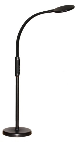 LED Stmívatelná lampa 3v1 LED/12W/230V černá CRI 90 + dálkové ovládání
