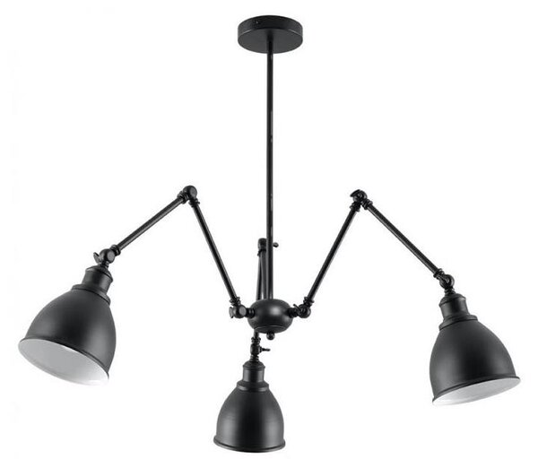 Sollux SL.0614 - Lustr na tyči STARK SHADE 3xE27/60W/230V
