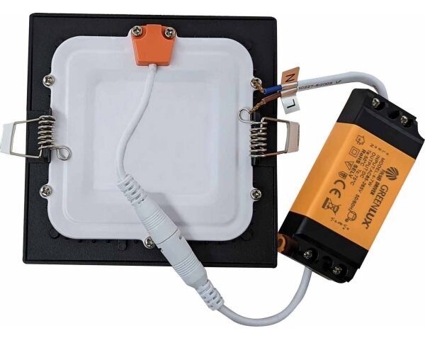 LED Koupelnové podhledové svítidlo VEGA LED/6W/230V 2800K 11,8 cm IP44