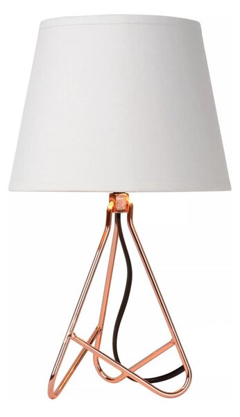 Lucide 47500/81/17 - Stolní lampa GITTA 1xE14/40W/230V bílá