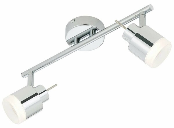 Briloner 2733-028 - LED Koupelnové bodové svítidlo SPLASH 2xLED/4W/230V IP44