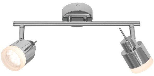 Briloner 2733-028 - LED Koupelnové bodové svítidlo SPLASH 2xLED/4W/230V IP44
