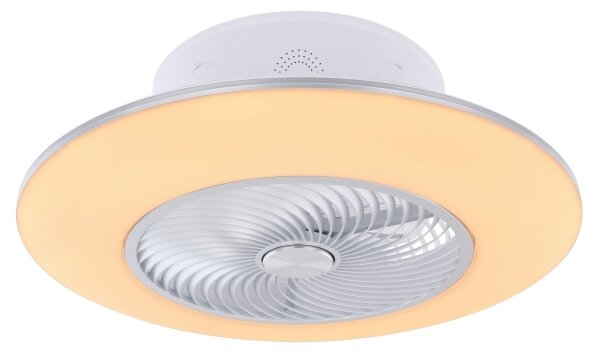 Globo 03623 - LED Stmívatelné stropní svítidlo s ventilátorem KELLO LED/40W/230V