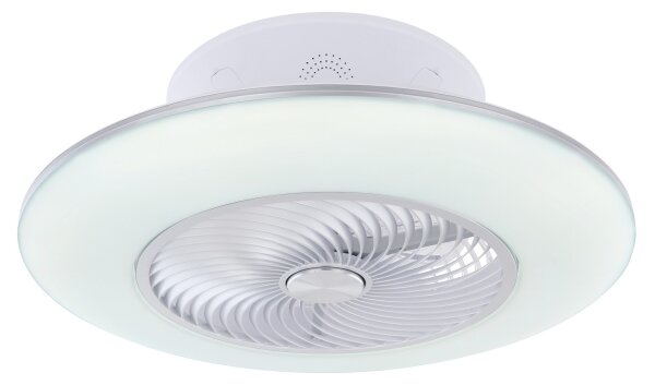 Globo 03623 - LED Stmívatelné stropní svítidlo s ventilátorem KELLO LED/40W/230V