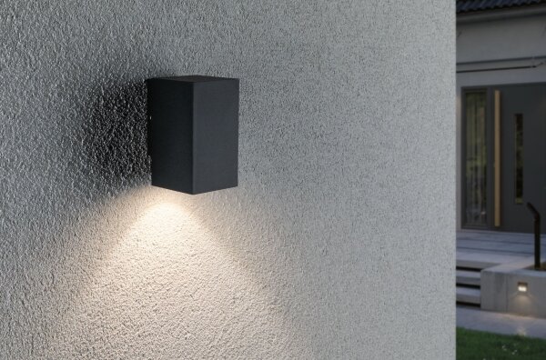 Paulmann 94327 - LED/3,8W IP44 Venkovní nástěnné svítidlo FLAME 230V antracit