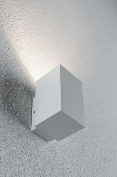 Paulmann 94329 - LED/3,8W IP44 Venkovní nástěnné svítidlo FLAME 230V bílá