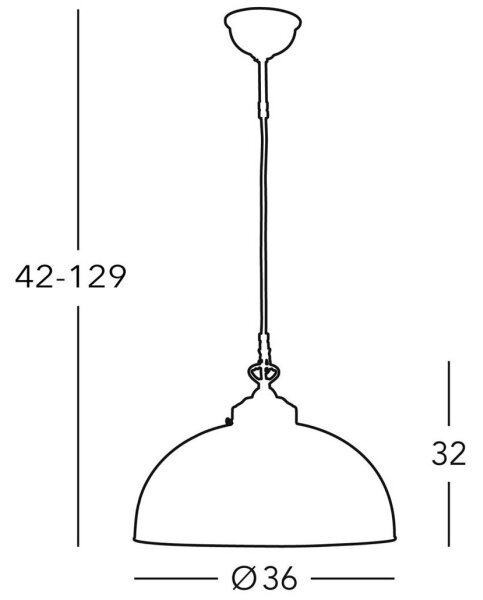 Kolarz 731.32.75 - Lustr na lanku NONNA 1xE27/75W/230V