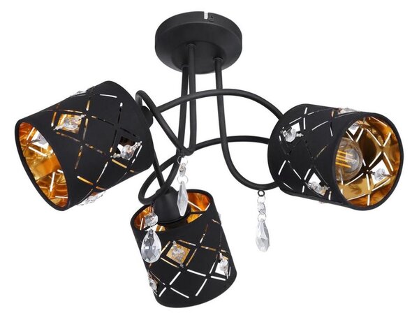 Globo 15448-3D - Lustr na tyči ABBEY 3xE14/25W/230V