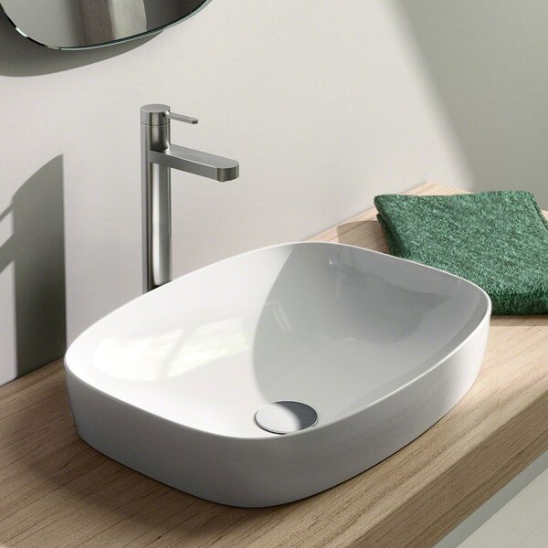 Catalano Green umyvadlo 50x38 cm oválné zápustný bílá lesk 0624500001