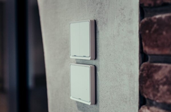 Immax NEO 07507C - SADA 3x Vypínač 2-tlačítkový SMART 3xCR2430 Zigbee 3.0 Tuya