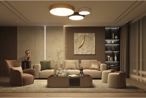 Immax NEO 07130-B60-LED SMART Stmívatelné svítidlo DIAMANTE LED/43W/230V+DO 60cm