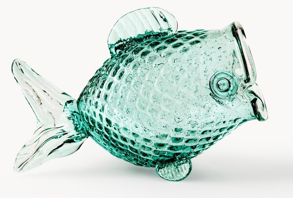 Designová skleněná dóza Fish