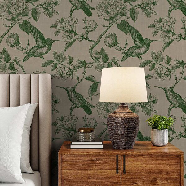 Tapety Ptáci v botanické zahradě, Tapety jedinečné, a00965 : uwalls.cz