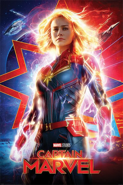 Plakát, Obraz - Captain Marvel - Higher, Further, Faster, (61 x 91.5 cm)