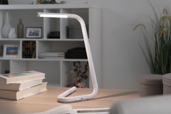 Paulmann 95423 - LED/4,5W Stmívatelná dotyková stolní lampa FLEXLINK 5V/USB bílá