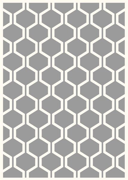 Kusový koberec Agnella Soft Tehya šedý Rozměr: 80x150 cm