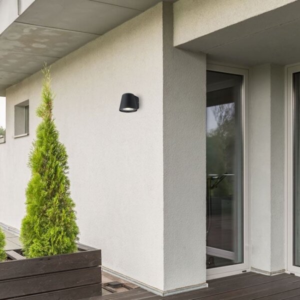 Rabalux - Venkovní nástěnné svítidlo 1xGU10/35W/230V IP54 černá