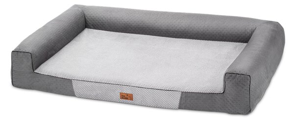 Pes Oliver Pelech Oliver Orthopedic, šedý Velikost: L - 84 x 60 cm