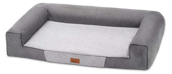 Pes Oliver Pelech Oliver Orthopedic, šedý Velikost: L - 84 x 60 cm
