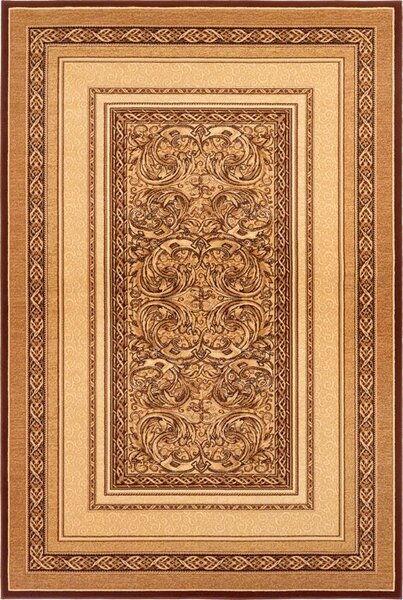 Kusový koberec Agnella Standard Aralia Béžový Rozměr: 60x120 cm