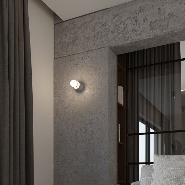Sollux SL.0679 - Nástěnné svítidlo SALGADO 1xE27/60W/230V beton