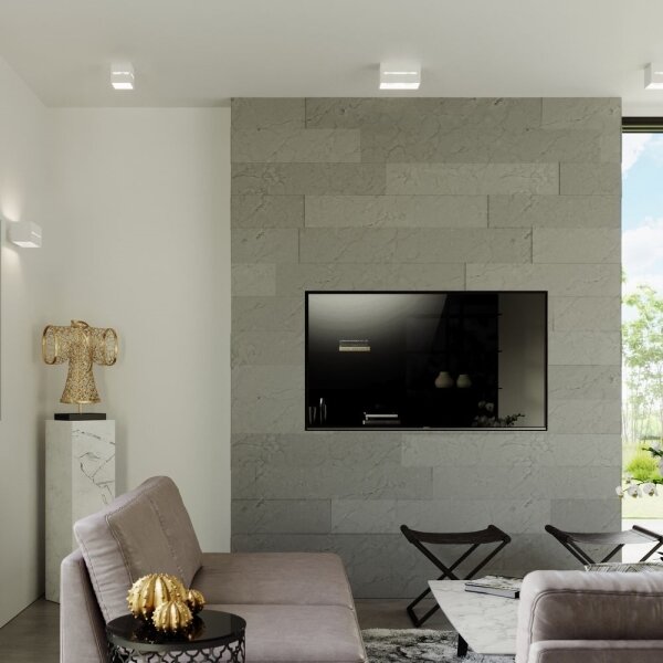 Sollux SL.0528 - Nástěnné svítidlo LOBO 2xG9/40W/230V bílá