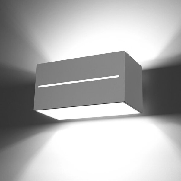 Sollux SL.0528 - Nástěnné svítidlo LOBO 2xG9/40W/230V bílá