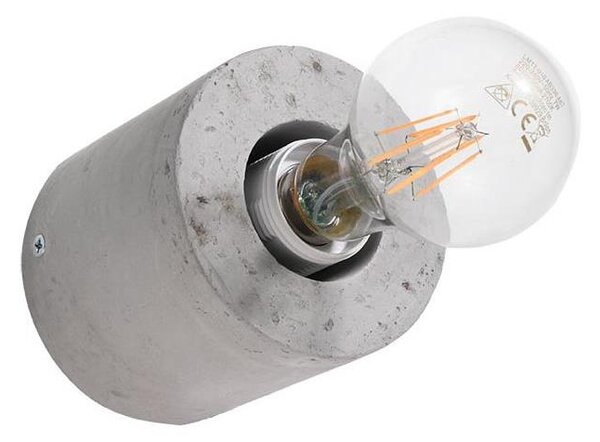 Sollux SL.0679 - Nástěnné svítidlo SALGADO 1xE27/60W/230V beton
