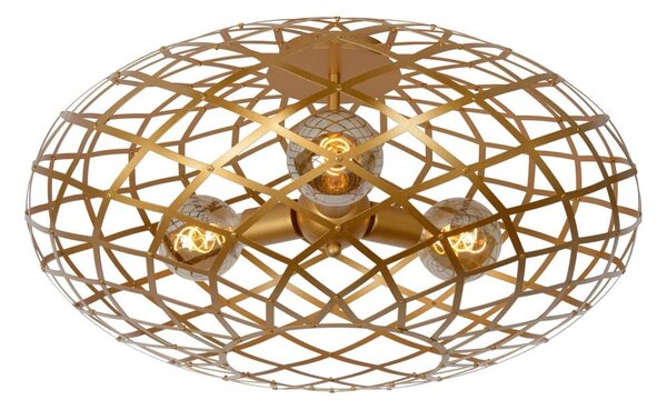 Lucide 21117/65/02 - Stropní svítidlo WOLFRAM 3xE27/60W/230V zlatá