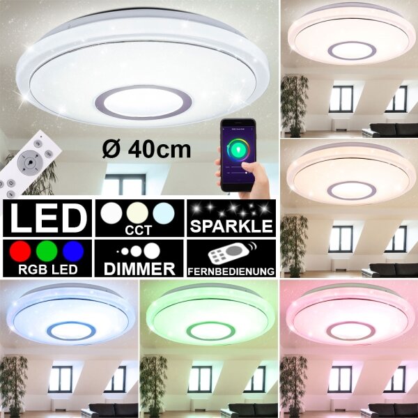 Globo 41386-16SH - LED RGBW Stmívatelné svítidlo CONNOR LED/16W/230V + DO