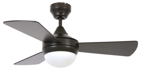 Lucci Air 512311- Stropní ventilátor AIRLIE HUGGER 2xE27/15W/230V dřevo/hnědá+DO