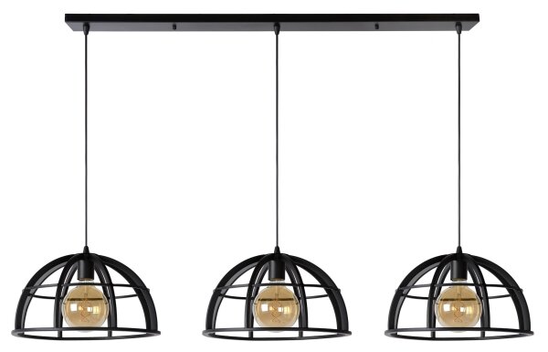 Lucide 76464/03/30 - Lustr na lanku DIKRA 3xE27/60W/230V