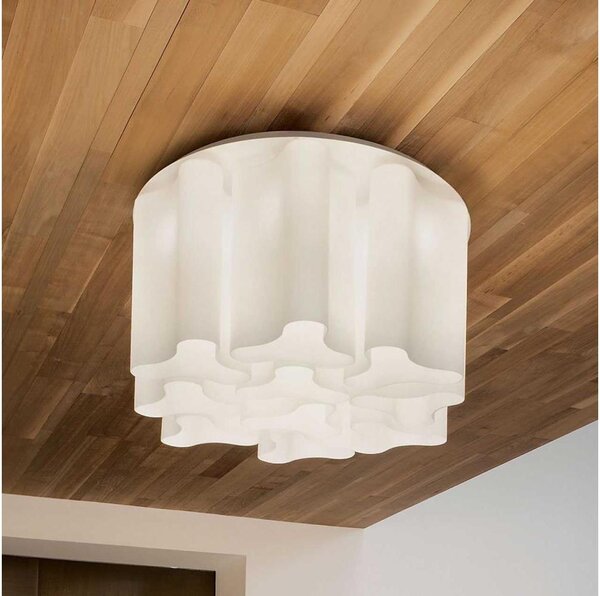 Ideal Lux - Stropní svítidlo COMPO 10xE27/52W/230V pr. 73,5 cm bílá