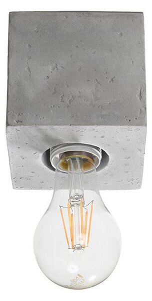 Sollux SL.0681 - Stropní svítidlo ABEL 1xE27/60W/230V beton