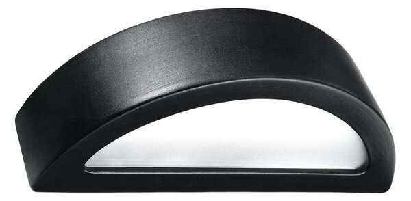 Sollux SL.SL.0874 - Nástěnné svítidlo ATENA 1xE27/60W/230V černá