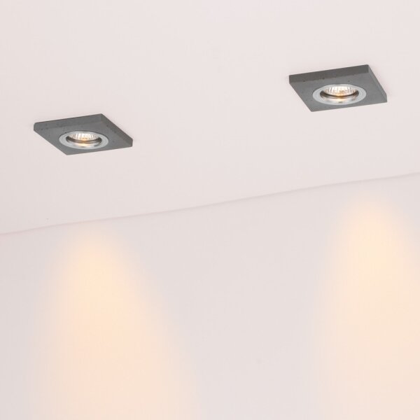 Spot-Light 2515336 - SADA 3x LED Podhledové svítidlo VITAR 1xGU10/5W/230V beton