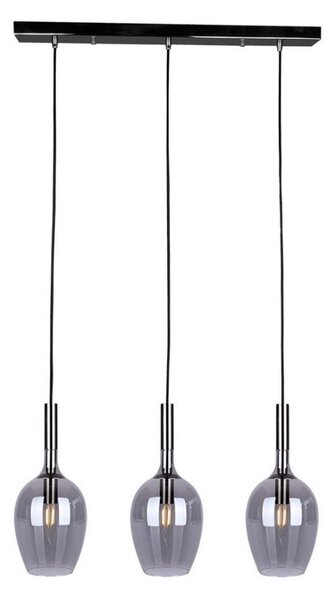 Lustr na lanku TANGO 3xE14/40W/230V černá