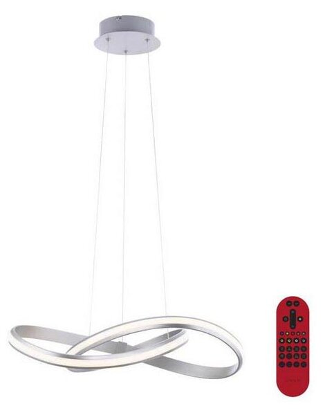 Leuchten Direkt 18432-55-LED RGB Stmívatelný lustr na lanku MELINDA LED/28W/230V