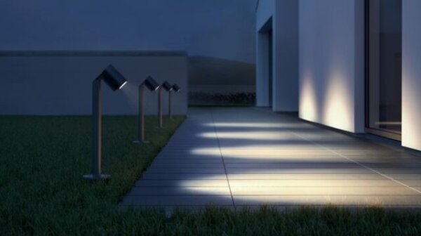 STEINEL 058661 - LED Venkovní lampa se senzorem SPOT WAY 1xGU10/7W/230V IP44