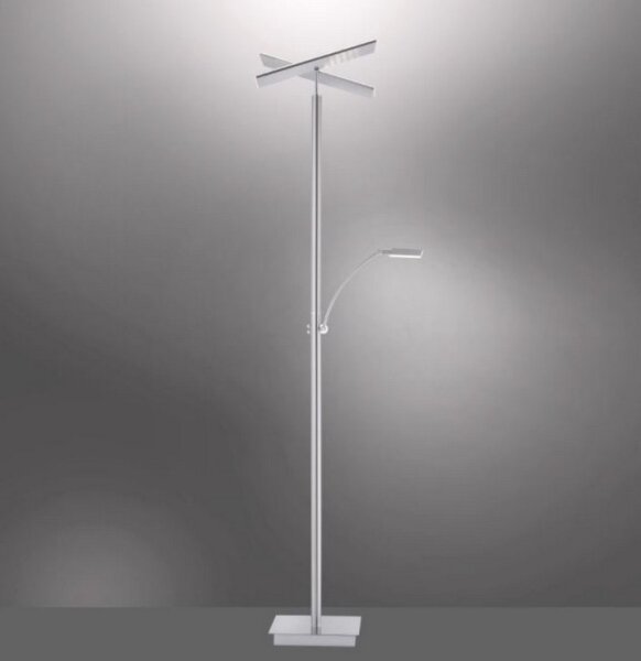 Paul Neuhaus 687-55 - LED Stmívatelná stojací lampa ARTUR 2xLED/27W + LED/6W