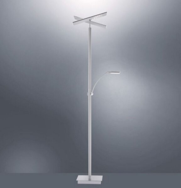 Paul Neuhaus 687-55 - LED Stmívatelná stojací lampa ARTUR 2xLED/27W + LED/6W