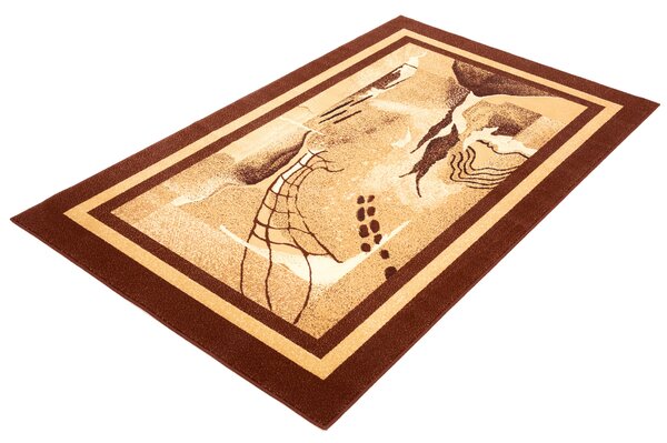 Kusový koberec Agnella Standard Ustronie hnědý Rozměr: 150x250 cm